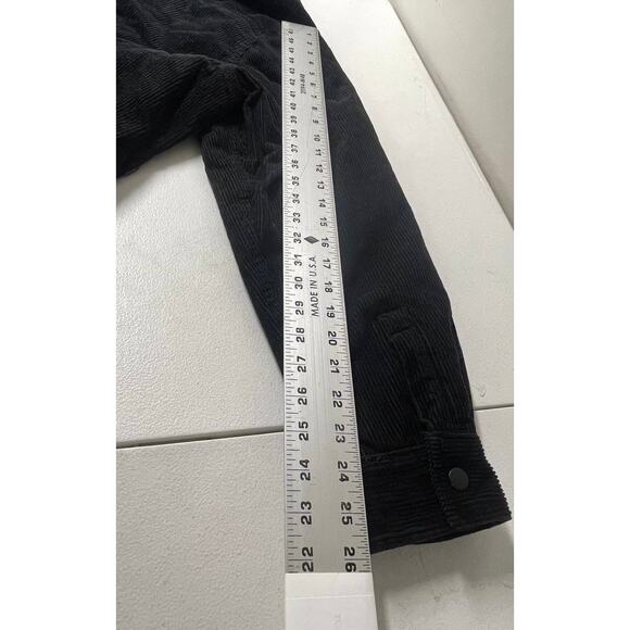 H&M Black Corduroy Jacket Men’s Sz L - Picture 4 of 11